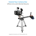 Proaim Zyline Camera Offset Arms - Mitchell Mount