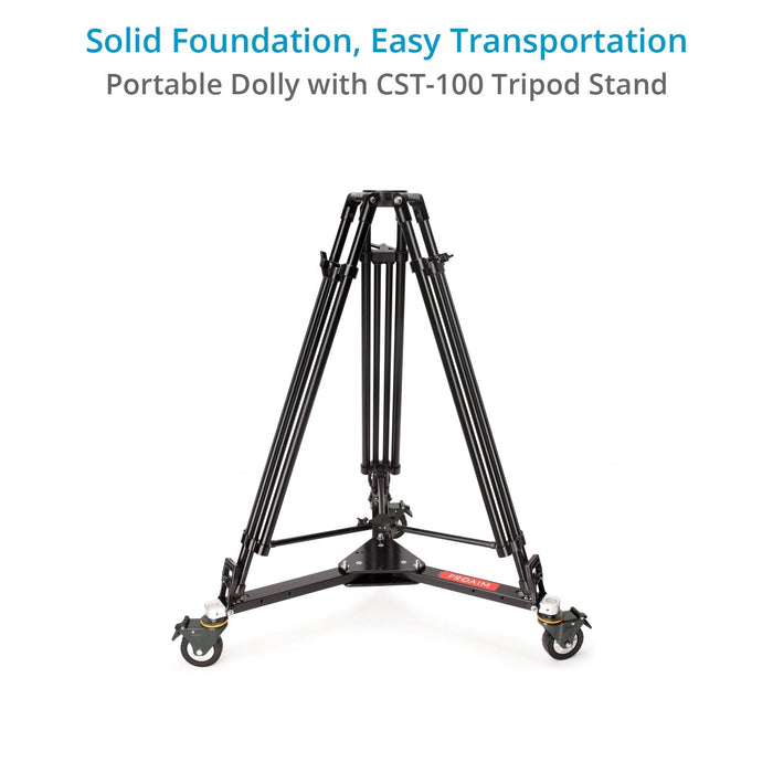 Proaim 10' Wave-2 Camera Jib Crane, Pan Tilt, Dolly Stand | Gimbal Compatible