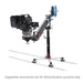 PROAIM Offset Euro/Elemac to 150mm Camera Bowl Adapter Bracket for Dollies & Bazookas| Payload 100kg/220lb