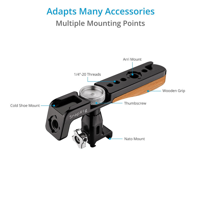 Proaim SnapRig NATO Top Handle NTH-03 | 360° Rotation